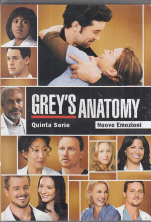 Grey's Anatomy - Stagione 5 Completa (Episodi 1-24) (Box 7 DVD) - DVD in Italiano