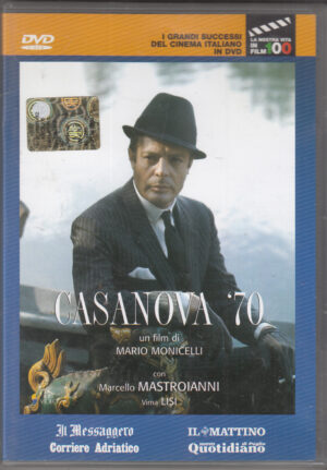 Casanova '70. I Grandi Successi del Cinema Italiano vol. 43. DVD in Italiano. Versione da edicola