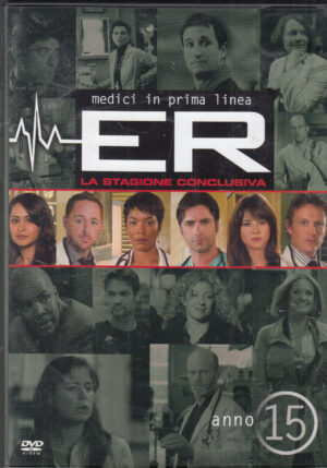 ER Medici in Prima Linea Anno 15 - Stagione 15 Completa (Box 3 DVD) (Episodi 1-22) - DVD in Italiano