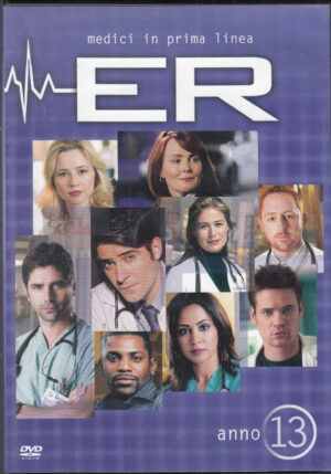E.R. Medici in Prima Linea Anno 13. Stagione 13 Completa. (Episodi 1-23) (Box 3 DVD). DVD in Italiano
