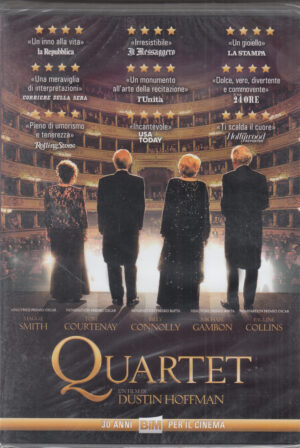 Quartet un film di Dusti Hoffman. DVD in Italiano. Nuovo ed.