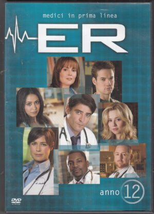 ER Medici in Prima Linea Anno 12 - Stagione 12 Completa (Box 3 DVD) (Episodi 1-22) DVD in Italiano