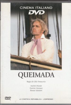 Queimada un film con Marlon Brando (Cinema Italiano vol. 29). Versione da edicola. DVD in Italiano