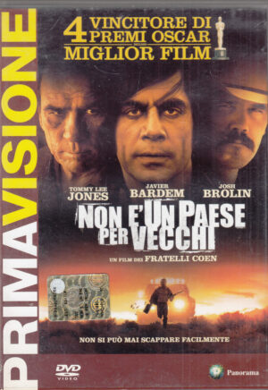 Non è un paese per vecchi con Javier Bardem. DVD in italiano. Versione da edicola