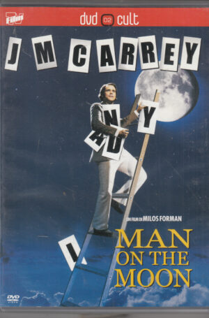 Man on the Moon un film con Jim Carrey. DVD in Italiano. Versione da edicola