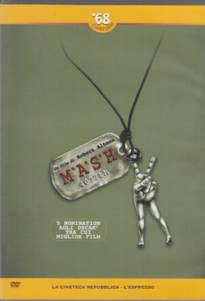 M.A.S.H. un film di Robert Altman. '68 e Dintorni vol. 9. DVD in Italiano. Versione da edicola