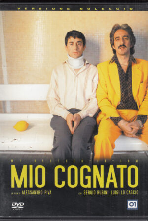 Mio cognato un film con Sergio Rubini. DVD in Italiano. Versione Noleggio