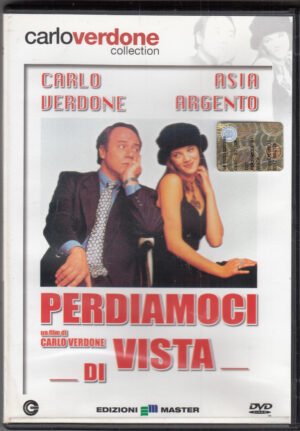 Perdiamoci di vista con Asia Argento. Carlo Verdone Collection vol. 12. DVD in Italiano. Versione da edicola