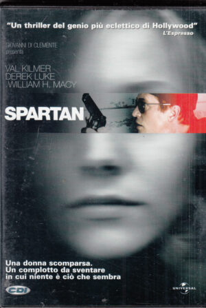 Spartan un film con Val Kilmer. DVD in Italiano ed.