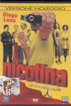 Nicotina. La vita senza filtro un film con Diego Luna. DVD in Italiano. Versione Noleggio