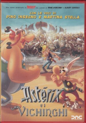 Asterix e i Vichinghi con la voce di Pino Insegno. DVD in Italiano ed.