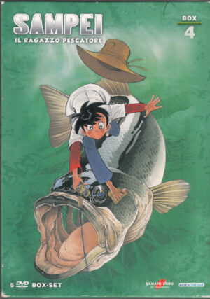 Sampei il ragazzo pescatore. Box 4 con n. 5 DVD in Italiano con Cofanetto