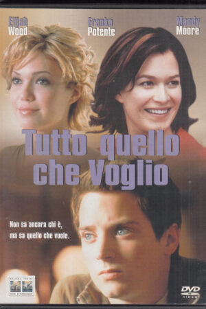 Tutto quello che voglio con Eljah Wood. DVD in Italiano. Versione Noleggio