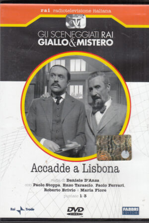 Accadde a Lisbona - Miniserie Completa DVD RAI (Episodi 1-3) Sceneggiati Rai Giallo & Mistero - Versione da edicola - DVD in Italiano