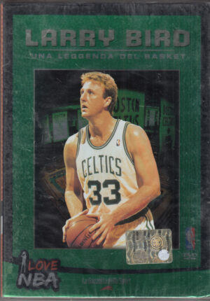 Larry Bird una leggenda del basket. I love NBA vol. 14. DVD in italiano. Versione da edicola. Nuovo