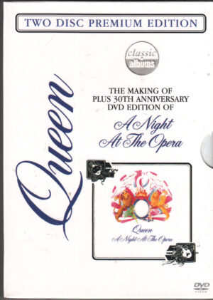 Queen. A Night At The Opera 30th Anniversary. Premium Edition n. 2 DVD in Inglese Sottotitolato in Italiano. Con Cofanetto. Nuovo