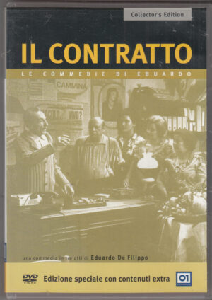 Il Contratto. Le Commedie di Eduardo. Collector's Editon. DVD in Italiano ed.