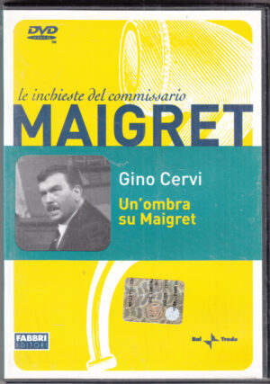 Un’ombra su Maigret. Le Inchieste del Commisario Maigret con Gino Cervi. DVD in Italiano. Versione da edicola