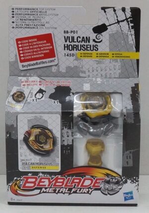 Beyblade Metal Fury: BB-P01 Vulcan Horuseus Defense 145D. Hasbro 2012