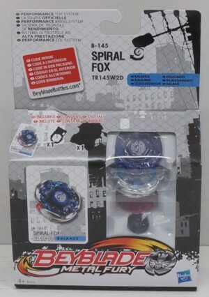 Beyblade Metal Fury: B-145 Spiral Fox Balance TR145W2D. Hasbro 2012