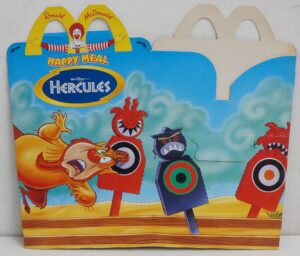 Happy Meal Confezione Box Walt Disney: Hercules (Tipo 4) by McDonald
