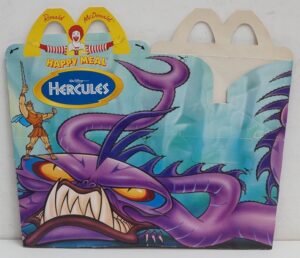 Happy Meal Confezione Box Walt Disney: Hercules (Tipo 3) by McDonald