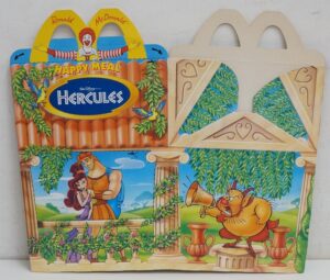 Happy Meal Confezione Box Walt Disney: Hercules (Tipo 2) by McDonald