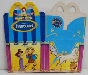 Happy Meal Confezione Box Walt Disney: Hercules (Tipo 1) by McDonald