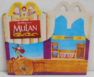 Happy Meal Confezione Box Walt Disney: Mulan (Tipo 2) by McDonald