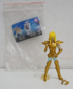 Aquarius Hyoga. Saint Seiya. I Cavalieri dello Zodiaco. Action Figure cm 8. Gashapon Bandai