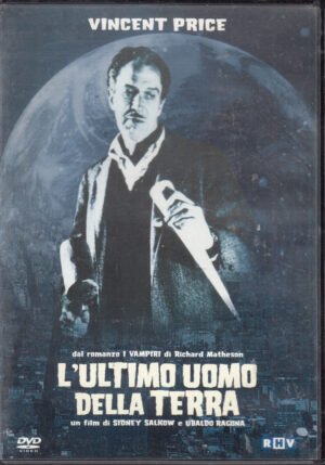 L'ultimo uomo della terra con Vincent Price. DVD in Italiano