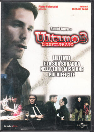 Ultimo 3: l’Infiltrato con Raoul Bova. DVD in Italiano