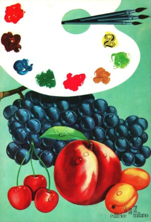 Dipingere La Frutta - 2. Album Vintage con Disegni da colorare ed. AMZ