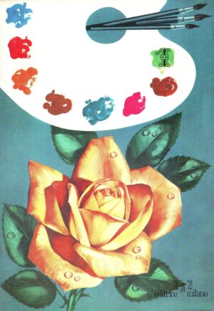 Dipingere I Fiori - 1. Album Vintage con Disegni da colorare ed. AMZ