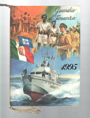Calendario Guardia di Finanza Anno 1995 - Con Cordoncino Originale