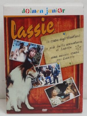 Lassie. Raccolta di 3 film con n. 3 DVD in Italiano con Cofanetto