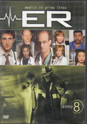 ER Medici in Prima Linea Anno 8 - Stagione 8 Completa (Box 3 DVD) (Episodi 1-22) DVD in Italiano