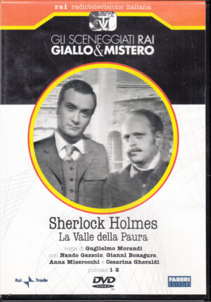 La Valle della Paura - Sherlock Holmes - DVD RAI Parte Prima (Episodi 1-2) Gli Sceneggiati Rai Giallo & Mistero - Versione da edicola - DVD in Italiano