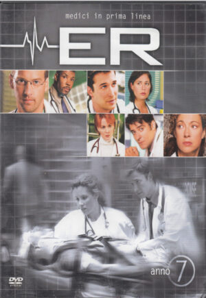 ER Medici in Prima Linea Anno 7 - Stagione 7 Completa (Box 3 DVD) (Episodi 1-22) DVD in Italiano