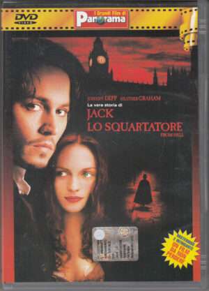La vera storia di Jack lo squartatore. Grandi Film di Panorama. DVD in Italiano. Versione da edicola