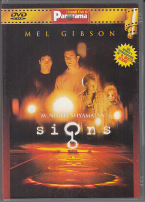Signs un film con Mel Gibson. Grandi Film di Panorama. DVD in Italiano. Versione da edicola