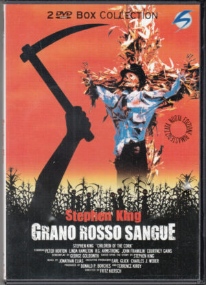 Grano rosso sangue di Stephen King. Box Collection con n. 2 DVD in Italiano