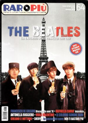 Rivista Raoropiù n. 64 - Gennaio 2019. In copertina: The Beatles