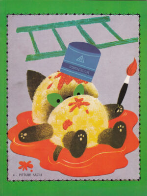 Collana Pitture Facili - 4. Album Vintage con Disegni da colorare ed. AMZ