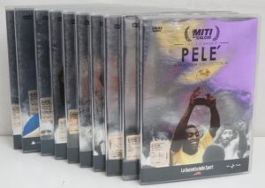 I miti del Calcio Platinum Collection. Raccolta Completa con n. 10 DVD in Itaiano SENZA Cofanetto. Versione da edicola