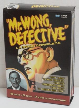 Mr. Wong Detective. La Serie Completa (Episodi 1-6) con n. 3 DVD in Italiano con Cofanetto