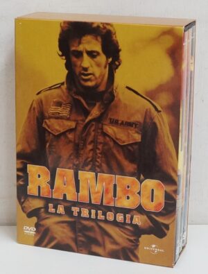 Rambo La Trilogia. Raccolta di 3 film con n. 3 DVD in Italiano con Cofanetto