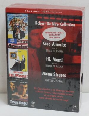 Robert De Niro Collection. Raccolta di 3 film con n. 3 DVD in Italiano con Cofanetto (Ciao America, Hi Mom!, Mean Street)
