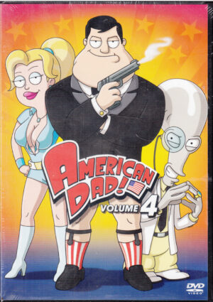 American Dad! Stagione 4 Completa. (Episodi 1-14) con n. 3 DVD in Italiano. Nuovo