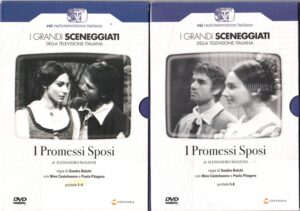 I Promessi Sposi. Miniserie TV Completa (Episodi 1-8) con n. 4 DVD in Italiano. I grandi Sceneggiati Rai. Versione da edicola
